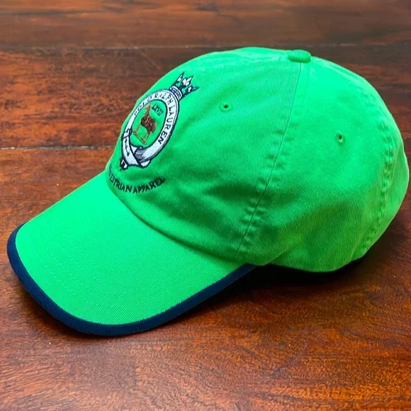 POLO Ralph Lauren Green with Leather Strap Adjustable Cap